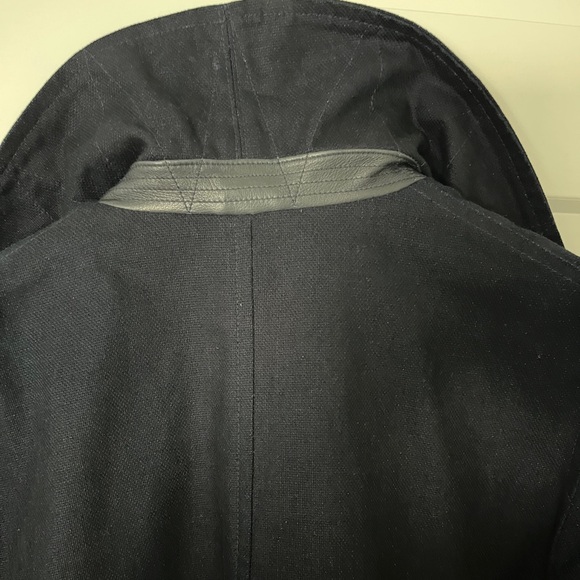 Golden Bear Made in USA Men’s Real Indigo PeaCoat Medium - Picture 7 of 10